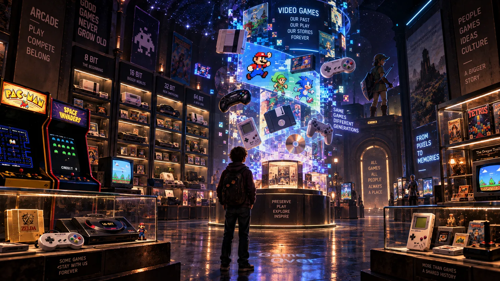 Museo videoludico tra pixel e memoria