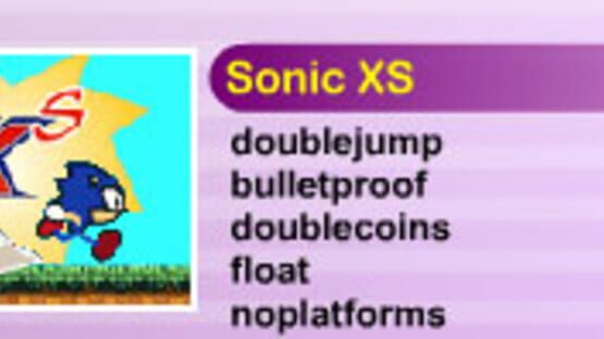 Screenshot Sonic XS