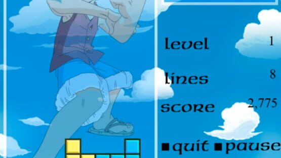 Screenshot One Piece Tetris