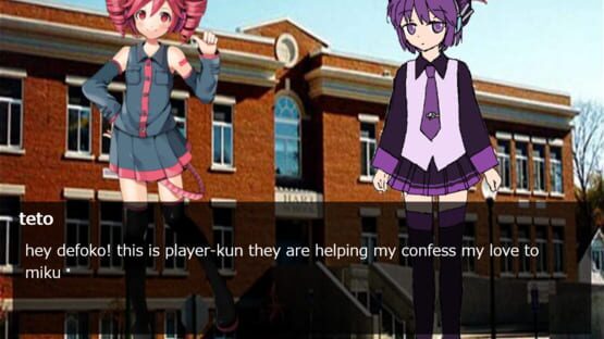 Screenshot Kasane Teto and Hatsune Miku are Lesbians