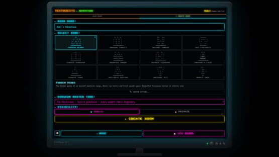 Screenshot TextQuests