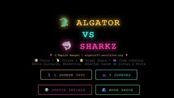 Screenshot Algator vs Sharkz