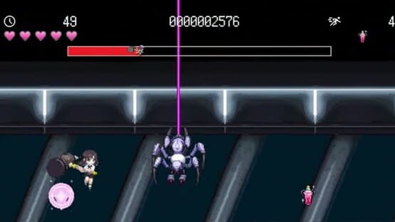 Screenshot Guild no Uketsukejou desu ga, Yoko-scroll game ni natta no de Boss wo solo toubatsu shiyou to omoimasu.