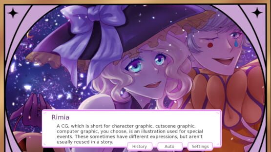 Screenshot A Clown Girl Teaches You How To Make Visual Novels