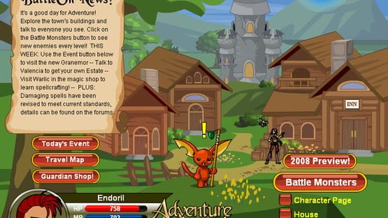 Screenshot AdventureQuest