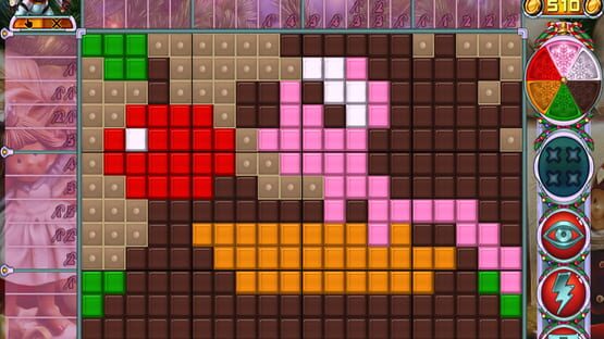 Screenshot Rainbow Mosaics 10: Christmas Helper