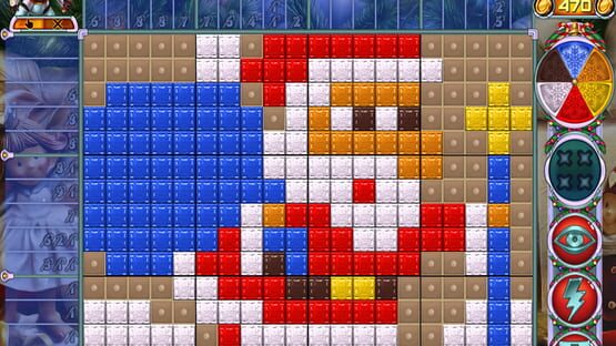 Screenshot Rainbow Mosaics 10: Christmas Helper