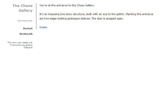 Screenshot The Chaos Gallery