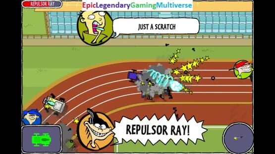 Screenshot Ed, Edd n Eddy: Cul de Sac Smash II - Wheels of Fury