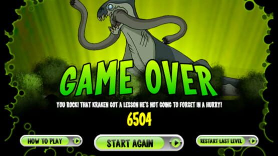 Screenshot Ben 10: Krakken Attack