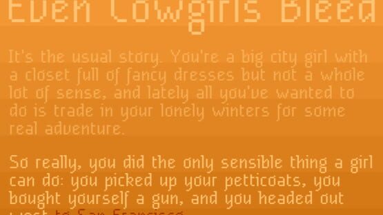 Screenshot Even Cowgirls Bleed