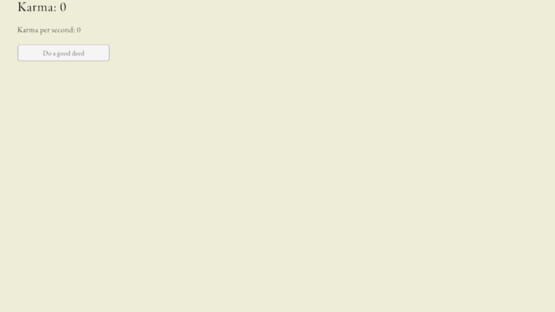 Screenshot Karma Clicker