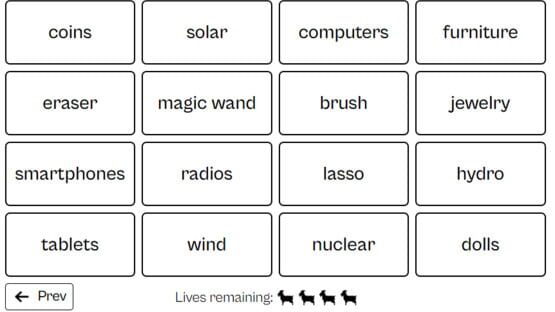 Screenshot Categories
