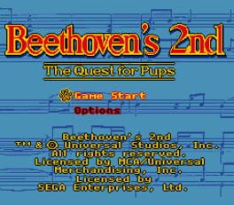 Cover Beethoven's 2nd: The Quest for Pups