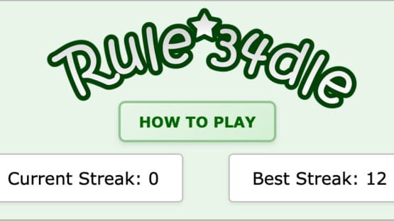 Screenshot Rule34dle