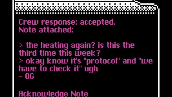 Screenshot Welcome to the Adamant Maintenance Monitoring Terminal