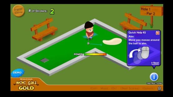 Screenshot Mini Golf Gold