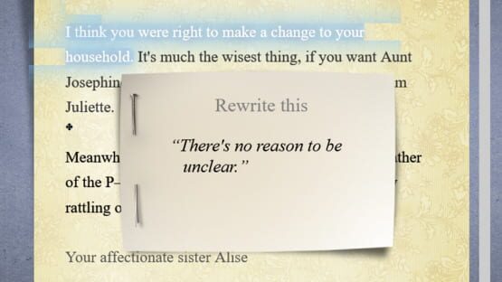 Screenshot First Draft of the Revolution