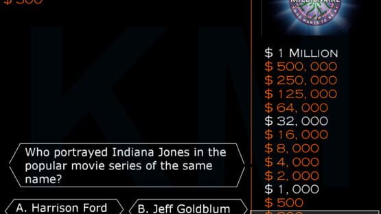 Screenshot Who Wants to Be a Millionaire: Flash Edition