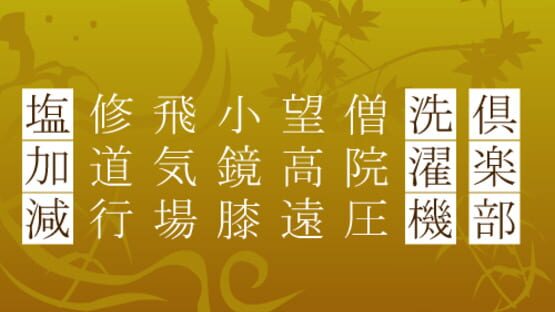 Screenshot Sanjijukugo Flash
