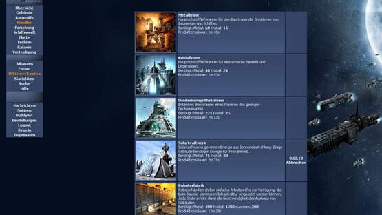 Screenshot OGame