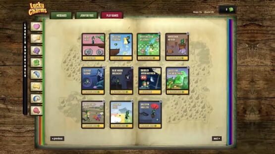 Screenshot Lucky Charms