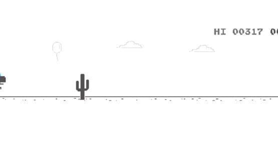Screenshot T-Rex Runner