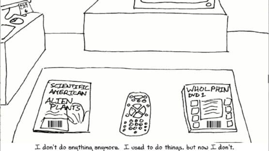 Screenshot Bars of Black and White