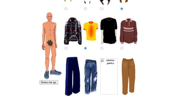 Screenshot Paperdoll Psychology