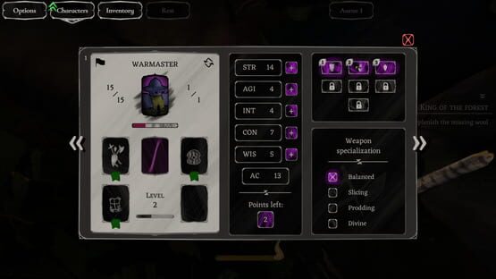Screenshot Threaded Dungeons