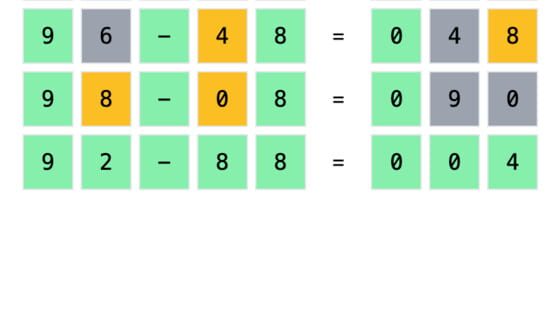 Screenshot Mathle