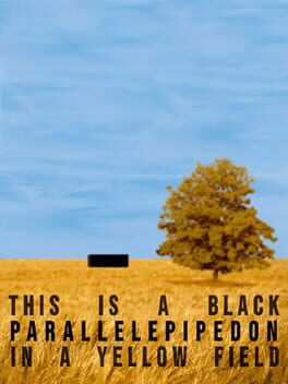Cover This is a Black Parallelepipedon in a Yellow Field