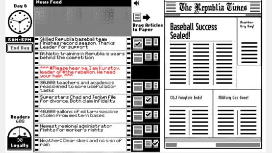 Screenshot The Republia Times