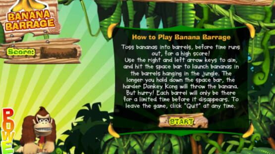 Screenshot Banana Barrage