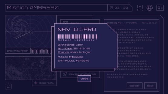 Screenshot Space Virus Escape