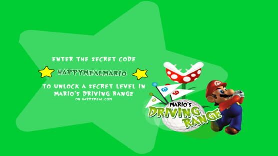 Screenshot Mario's Driving Range