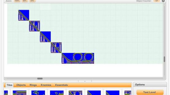 Screenshot Sonic the Hedgehog Level Creator