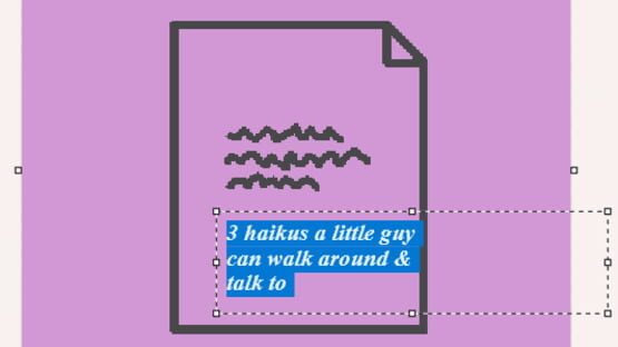 Screenshot 3 Haikus a Little Guy Can Walk Around & Talk