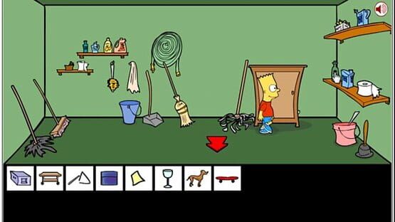 Screenshot Bart Simpson Saw Game