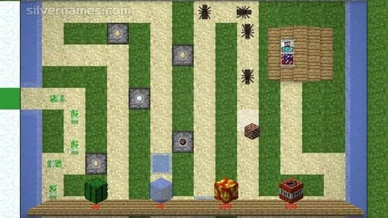 Screenshot Minecraft Tower Defence
