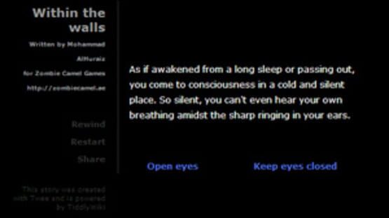 Screenshot Within the Walls