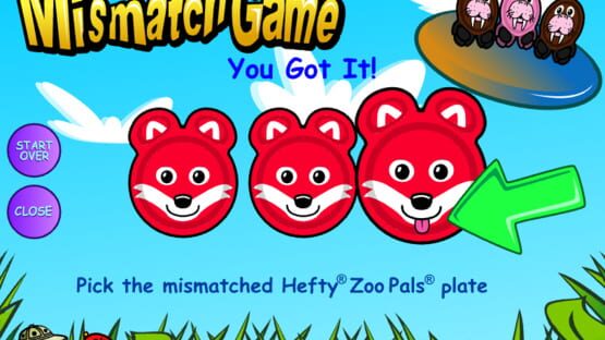 Screenshot ZooPals Mismatch Game