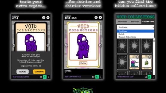 Screenshot Void Collections