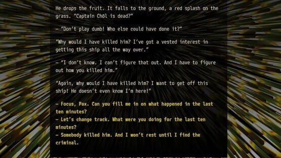 Screenshot A Death in Hyperspace