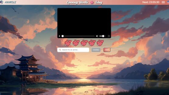Screenshot Animdle