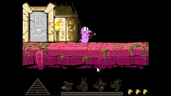 Screenshot Courage the Cowardly Dog: Pharaoh Phobia