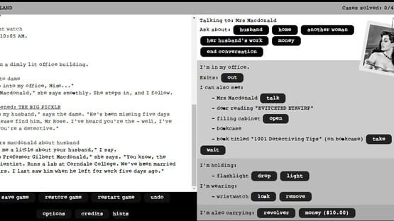 Screenshot Detectiveland