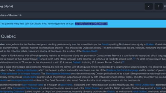 Screenshot WikiParty.org