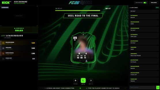 Screenshot FC 26 Quiz