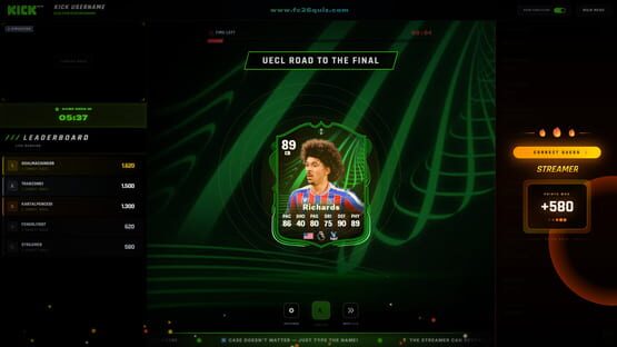 Screenshot FC 26 Quiz